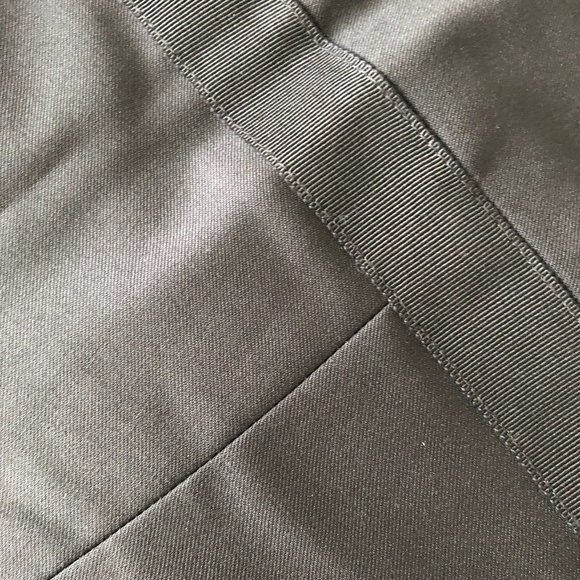 HM Studio A/W 2014 Black Tuxedo Pleat Pants Ribbon Stripe Tapered Relaxed 2 NEW - Picture 8 of 11